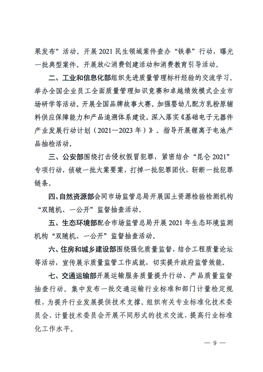 市場監(jiān)管總局等16個(gè)部門關(guān)于開展2020年全國“質(zhì)量月”活動(dòng)的通知（國市監(jiān)質(zhì)〔2020〕133號）